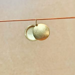 Gold Medaillon - "Eismatt"