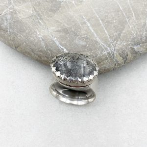 Ring mit Turmalin-Quarz