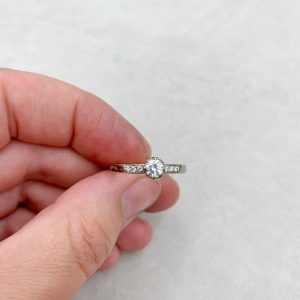 Brillantring "Tulpe"