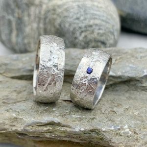 Trauring "Iceland" Platin verschiedene Varianten