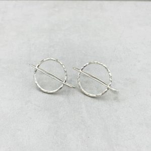 "Twig" Ohrhänger Silber