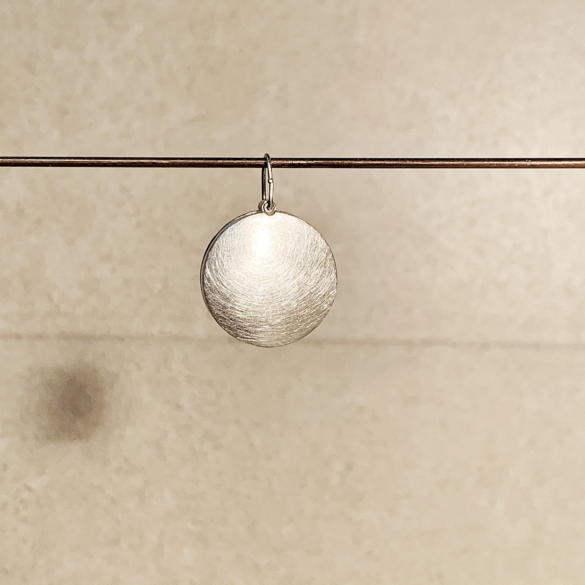 Weißgold Medaillon - "Eismatt" – Bild 11