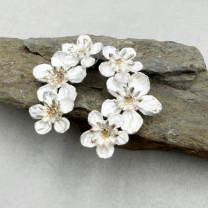 Kirschblüten Ohrschmuck Triple