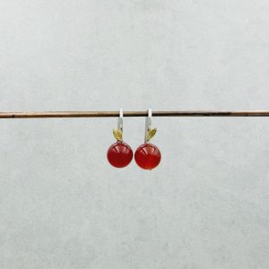 Ohrhänger "Roter Apfel"